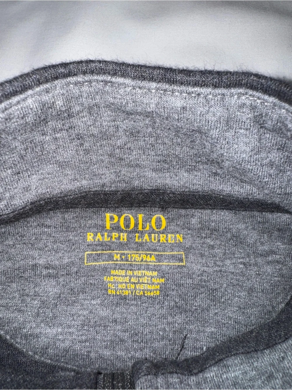Polo by Ralph Lauren Charcoal Heather Quarter-Zip Sweater